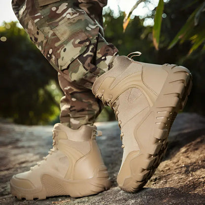 Militärstiefel Herren Leicht - Knöchelstütze - Grobstollenprofil
