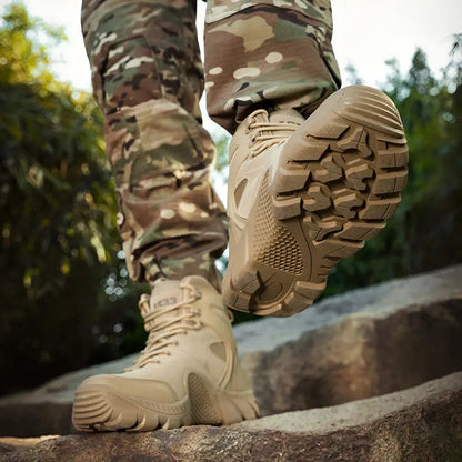 Militärstiefel Herren Leicht - Knöchelstütze - Grobstollenprofil