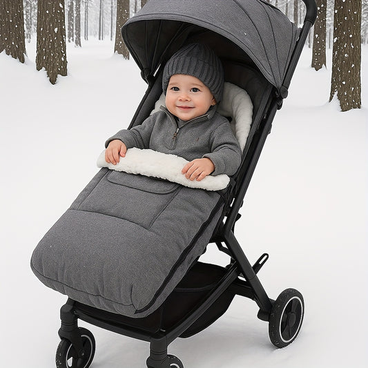 Fußsack Kinderwagen Winter - Dicke Anti-Tritt-Decke