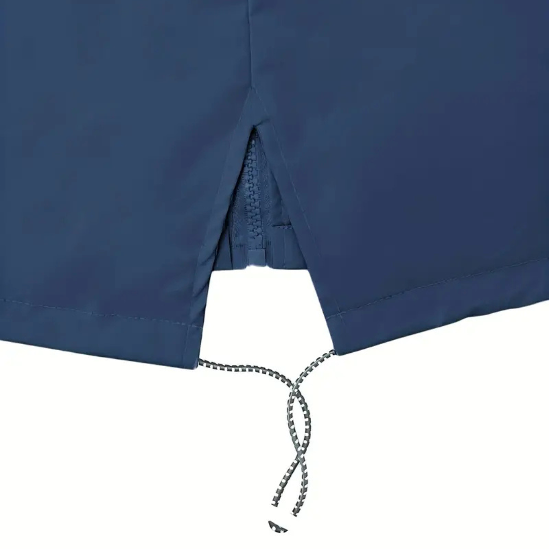 Regenmantel Damen Lang - Übergangsjacke mit Kapuze, bis 5XL