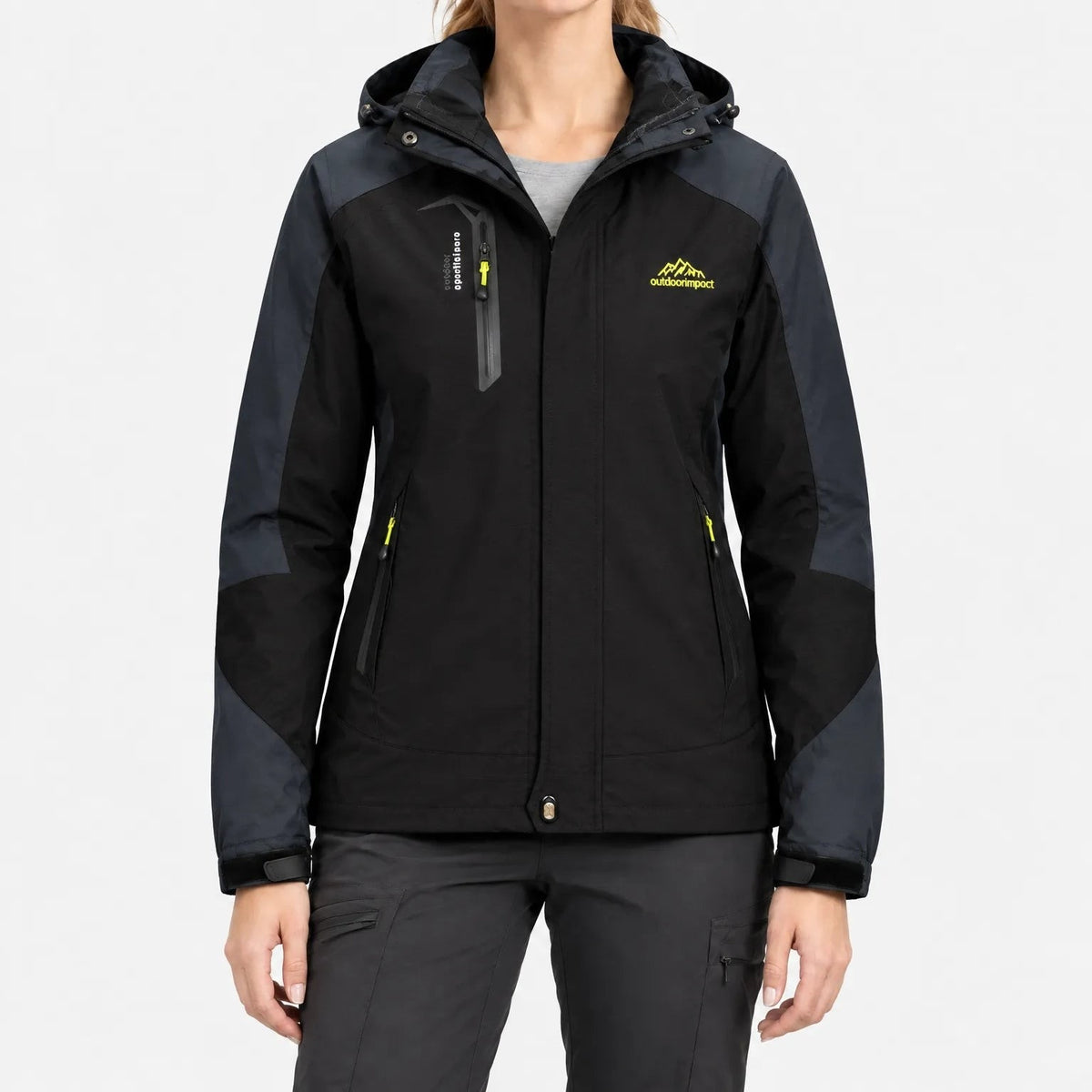 Übergangsjacke Damen in Schwarz