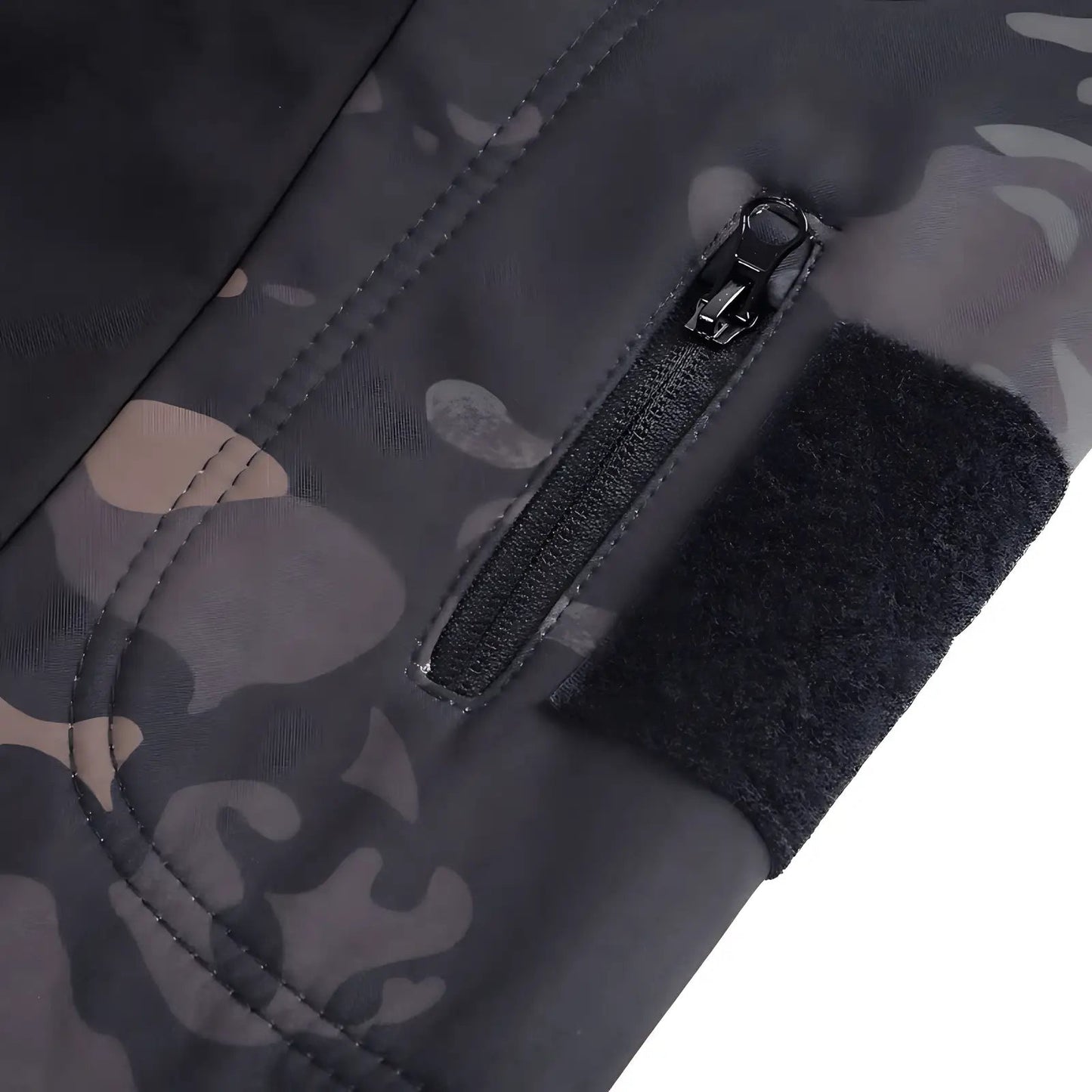Softshelljacke Herren - Fleecefutter - Taktisches Design mit Kapuze