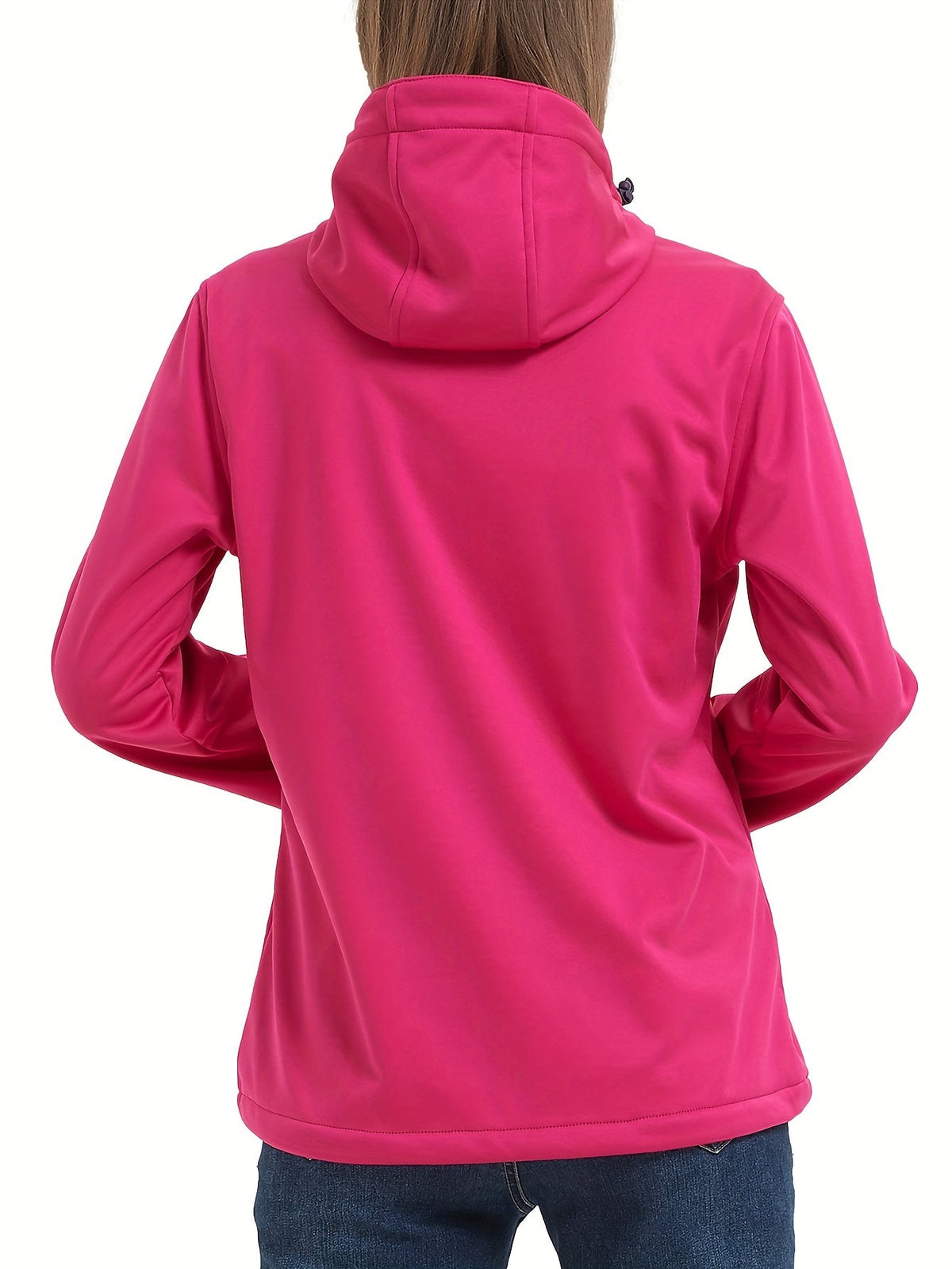Softshelljacke Damen - Mit Fleecefutter - Verstellbare Kapuze