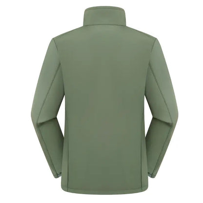 Softshelljacke Herren mit Fleecefutter wasserabweisend