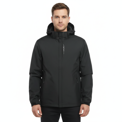 Übergangsjacke Herren Wasserdicht - Regenjacke mit Kapuze