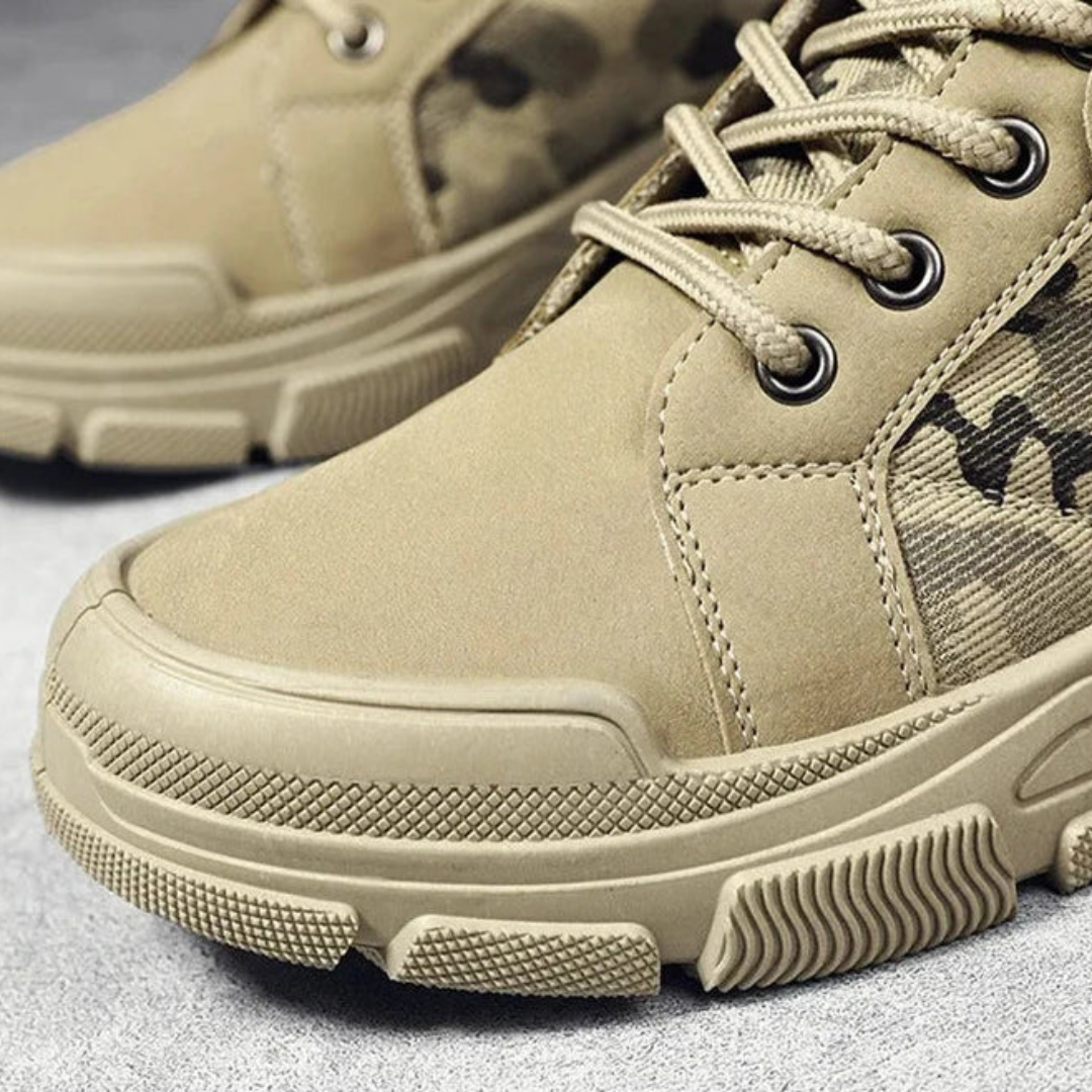 Camouflage-Schnürstiefel – Komfortabel – Langlebig