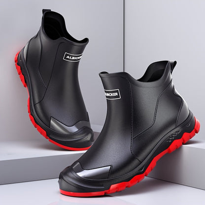 Gummistiefel Damen & Herren - Kurzschaft - Rutschfeste Chelsea Regenstiefel