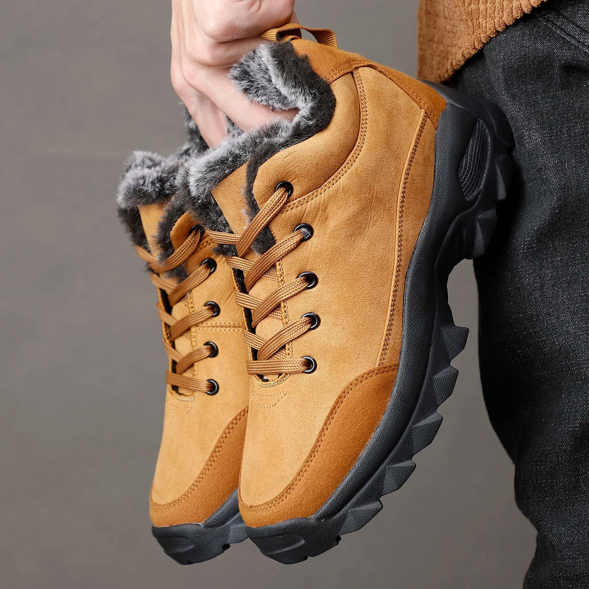 Winterstiefel Herren - Wanderstiefel - gefüttert