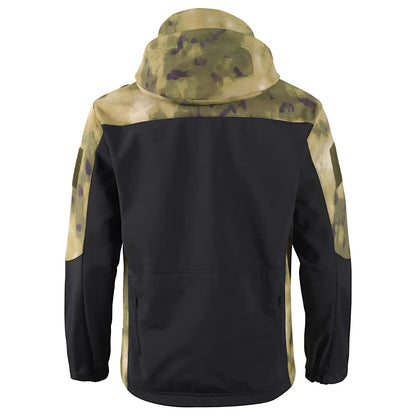 Softshelljacke Herren - Fleecefutter - Taktisches Design mit Kapuze