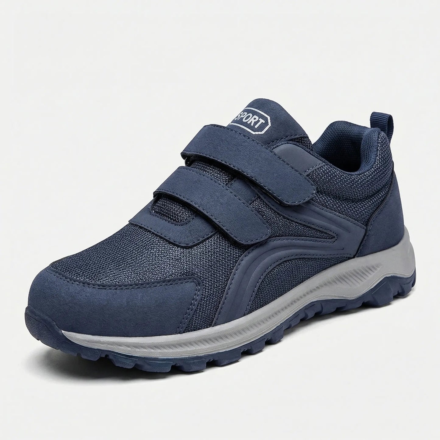 Orthopädische Schuhe Herren - Klettverschluss - Weite Passform