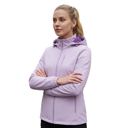 Übergangsjacke Damen Softshell - Fleecefutter - Winddicht