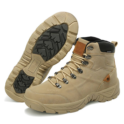 Wanderschuhe Herren Knöchelhoch - wasserdicht - Profilsohle