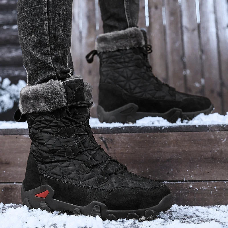 Winterstiefel Herren - wadenhoch - gefüttert