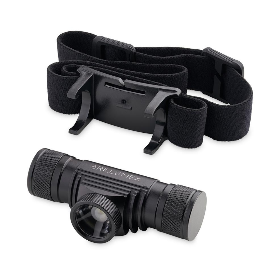 Stirnlampe LED - Ultrahell - Lange Akkulaufzeit