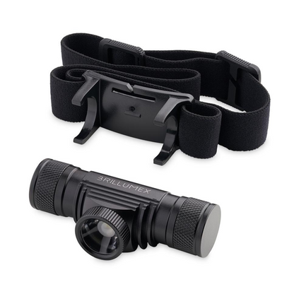 Stirnlampe LED - Ultrahell - Lange Akkulaufzeit
