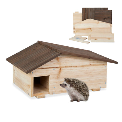 Igelhaus in Natur - 46 x 24 x 33,5 cm - Winterquartier für Igel