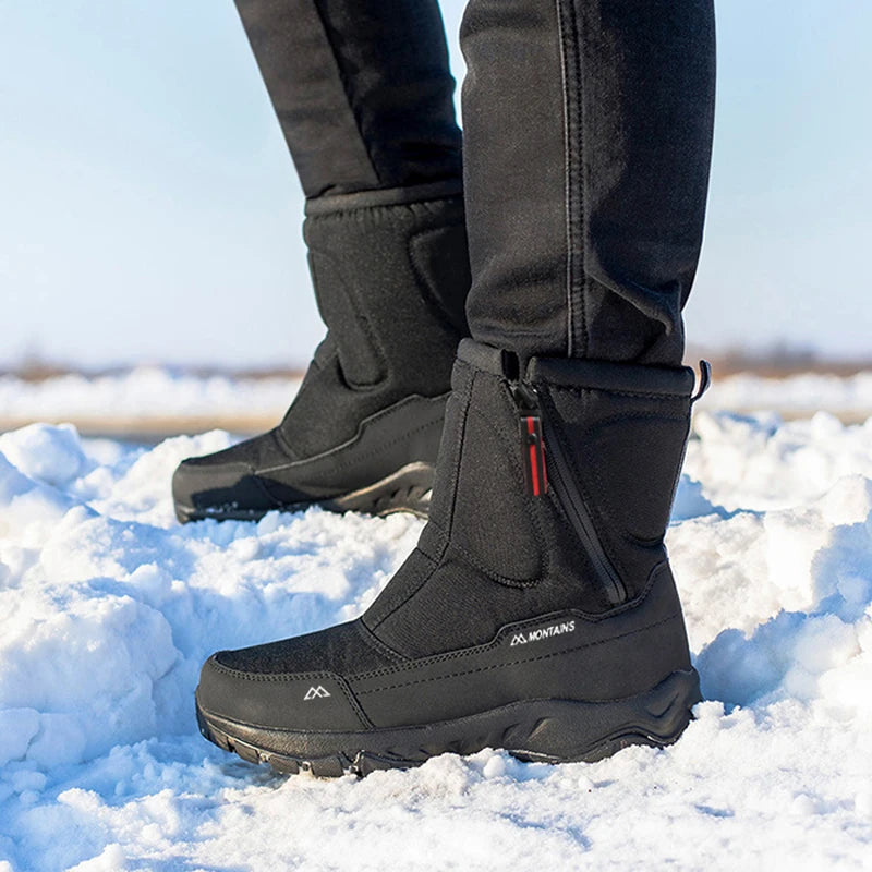 Winterstiefel Herren - wadenhoch - Reißverschluss