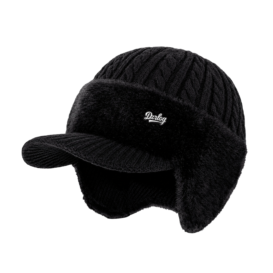 Wintermütze herren – Wintermütze Herren mit Schirm und Ohrenklappen