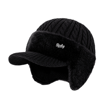 Wintermütze herren – Wintermütze Herren mit Schirm und Ohrenklappen