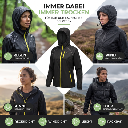 Fahrradjacke Damen - Schutz bei jedem Wetter