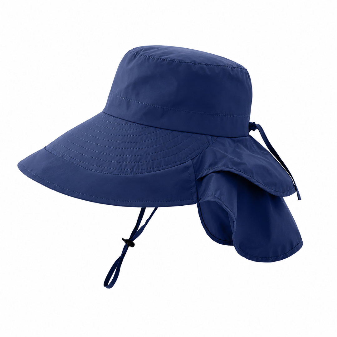 Damen Sonnenhut – UV-Schutz – Nackenschutz