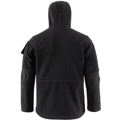 Fleecejacke Herren - Taktisch mit Kapuze - Camouflage & Uni