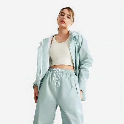 Regenanzug Damen - Jacke und Hose im Set - Wasserdicht