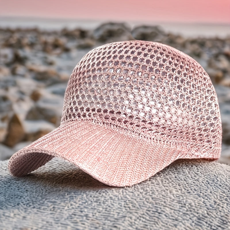 Unisex-Mesh-Baseballcap - Sonnenschutz - Atmungsaktiv