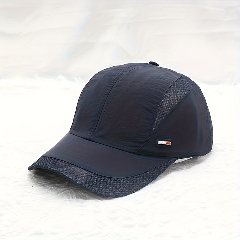 Dünne Herren-Baseballcap - Schnelltrocknend - Mesh-Panels