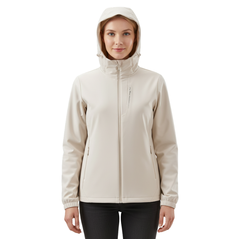 Übergangsjacke Damen Softshell - Fleecefutter - Winddicht