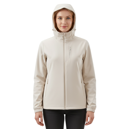 Übergangsjacke Damen Softshell - Fleecefutter - Winddicht