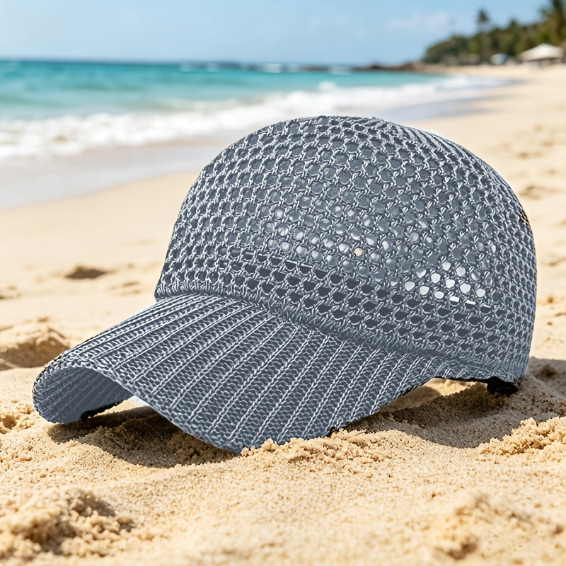 Unisex-Mesh-Baseballcap - Sonnenschutz - Atmungsaktiv