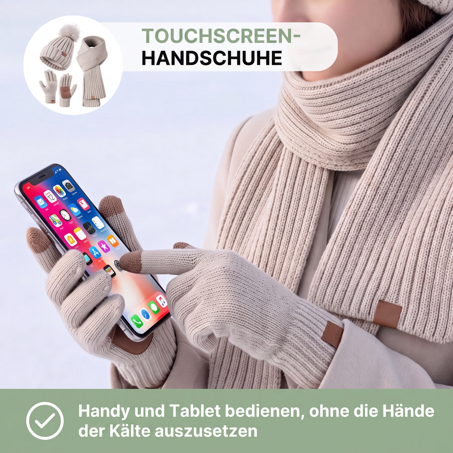 Mütze schal handschuhe set damen – Mütze, Schal & Handschuhe Set Damen