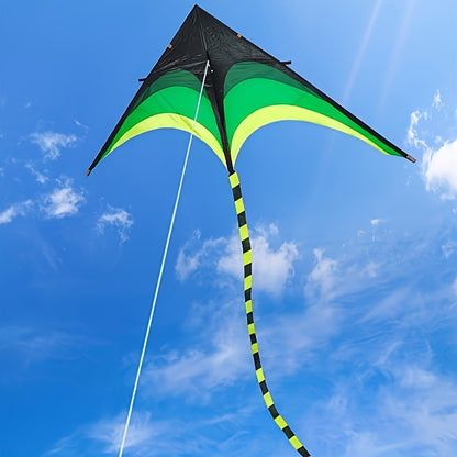 Flugdrachen Dreieck mit Schwanz - Einleiner für Anfänger