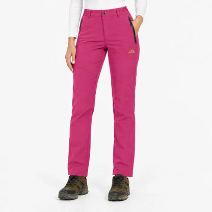 Thermohose Damen Gefüttert in Pink
