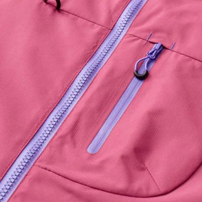 Regenjacke Damen mit Kapuze - Wasserabweisend - Netzfutter