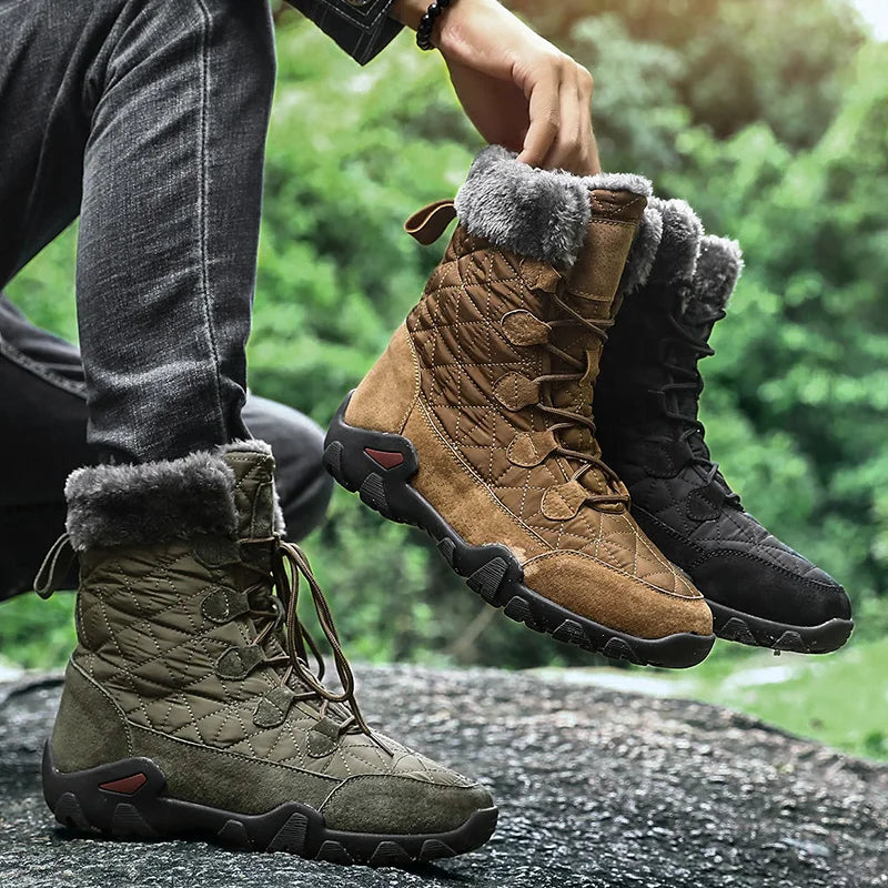 Winterstiefel Herren - wadenhoch - gefüttert