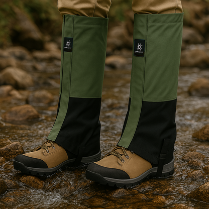 Gamaschen wandern - Einheitsgröße 40 cm - mit Reißverschluss