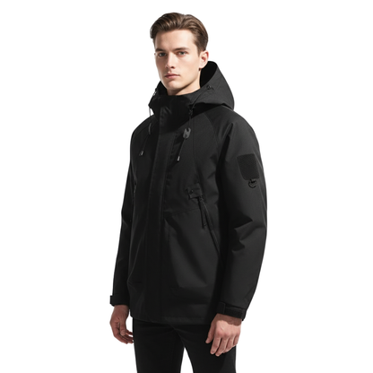 Windbreaker Unisex Wasserdicht - Übergangsjacke mit Kapuze, 5 Farben