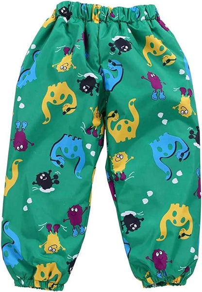 Zweiteiliges Kinder-Outdoorset aus Jacke und Hose mit Cartoon-Print – Ansicht 10