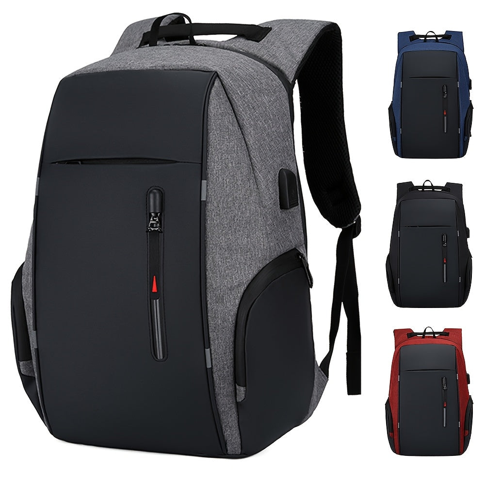Schulrucksack für Laptop 15,6" - mit USB-Anschluss - diebstahlsicher