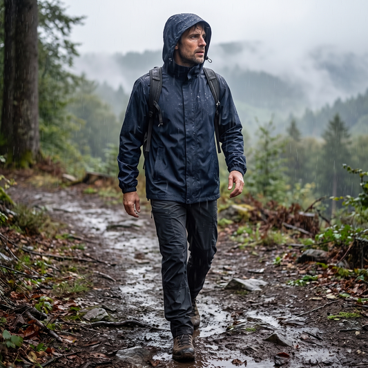 Regenjacke Herren Wasserdicht - Lifestyle im Regen