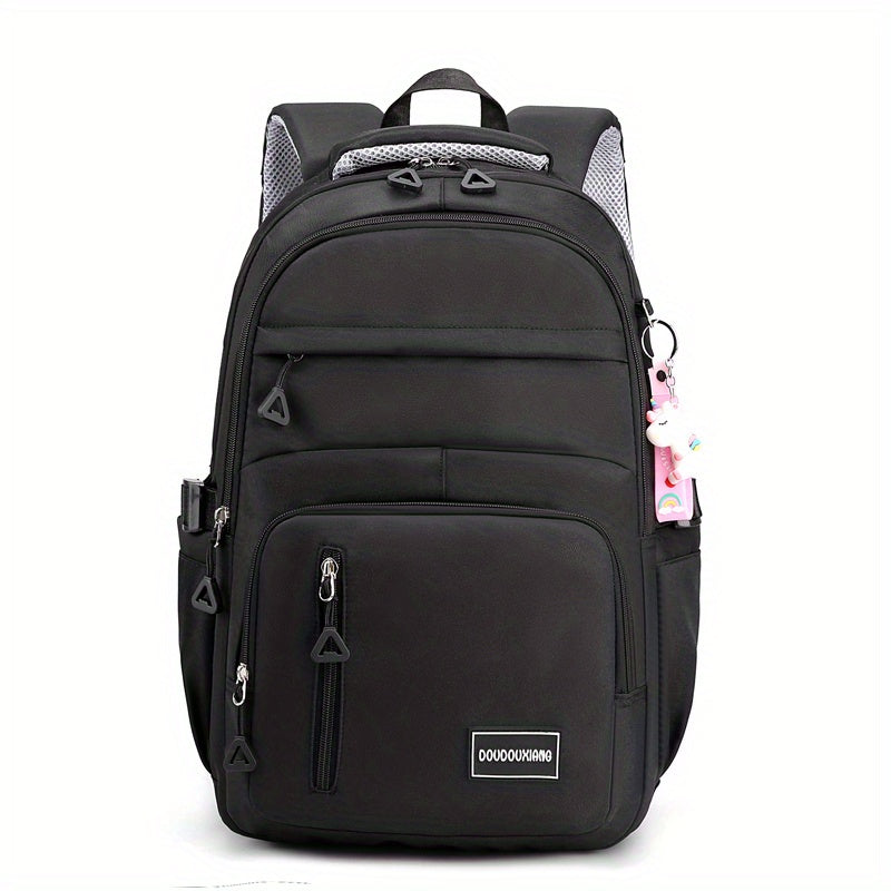 Schulrucksack City - mit USB-Anschluss - Trolleyband