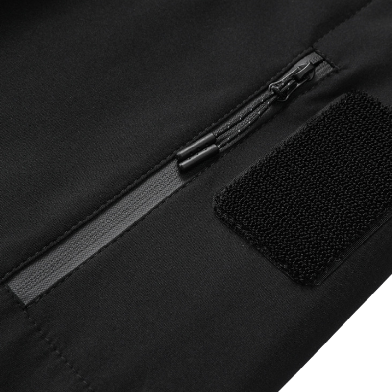 Übergangsjacke Herren - Abnehmbare Kapuze - Fleecefutter