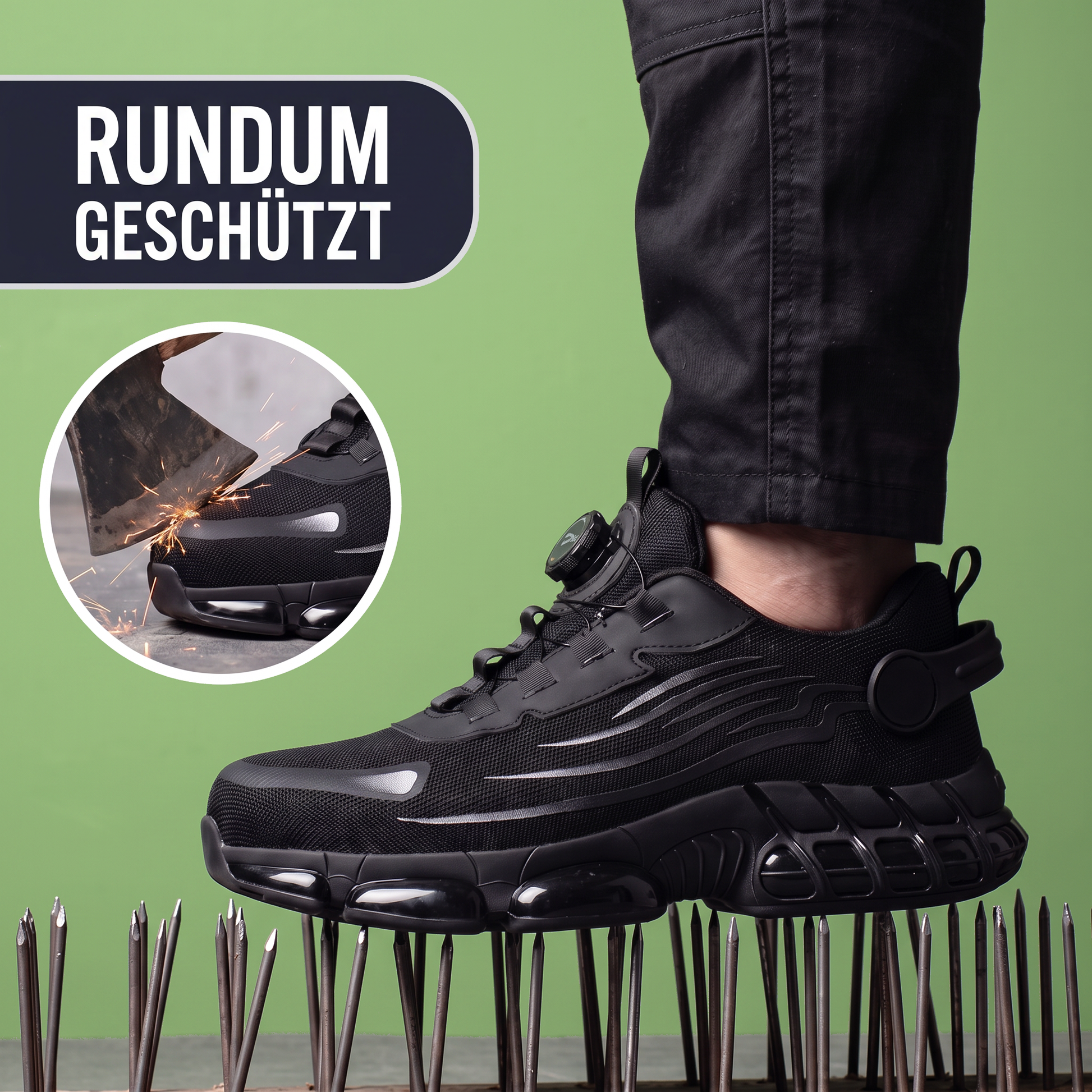 sicherheitsschuhe herren - Infografik