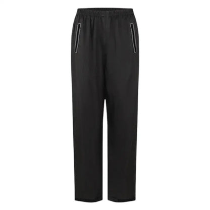 Regenhose Herren - wasserdicht & atmungsaktiv - mit Reißverschlusstaschen