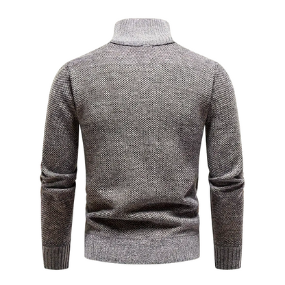 Strickpullover Herren - Fleecefutter - Thermo Winterpullover