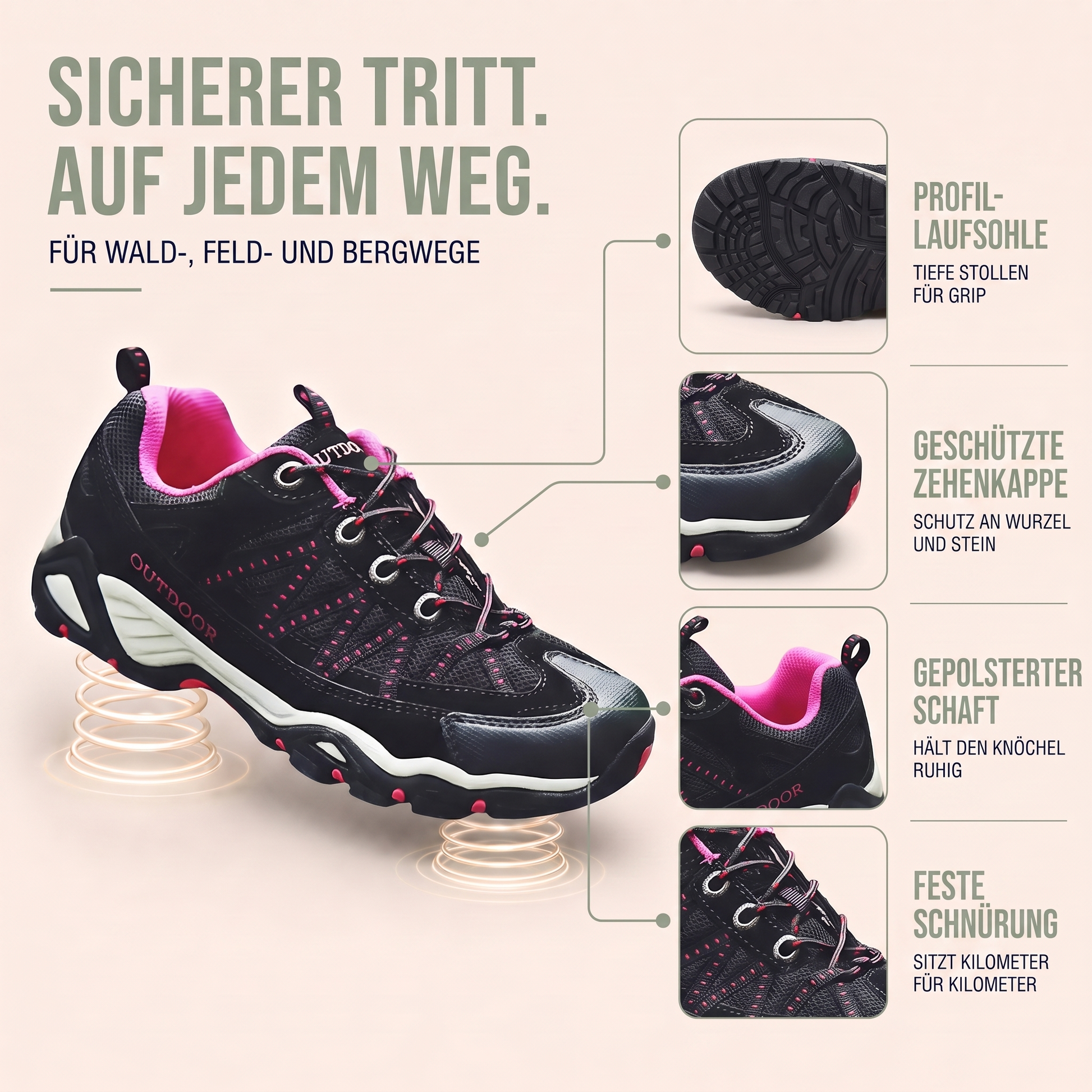 Wanderschuhe damen wasserdicht