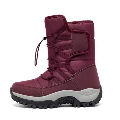 Winterstiefel Damen Wasserdicht mit Warmfutter Plateausohle