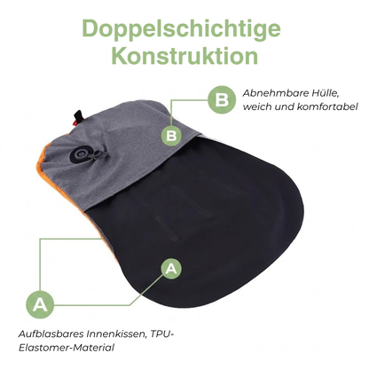 Aufblasbares Reisekissen für Camping – Ultraleicht, faltbar